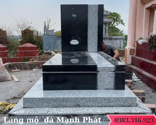Mộ đá Granite - 04